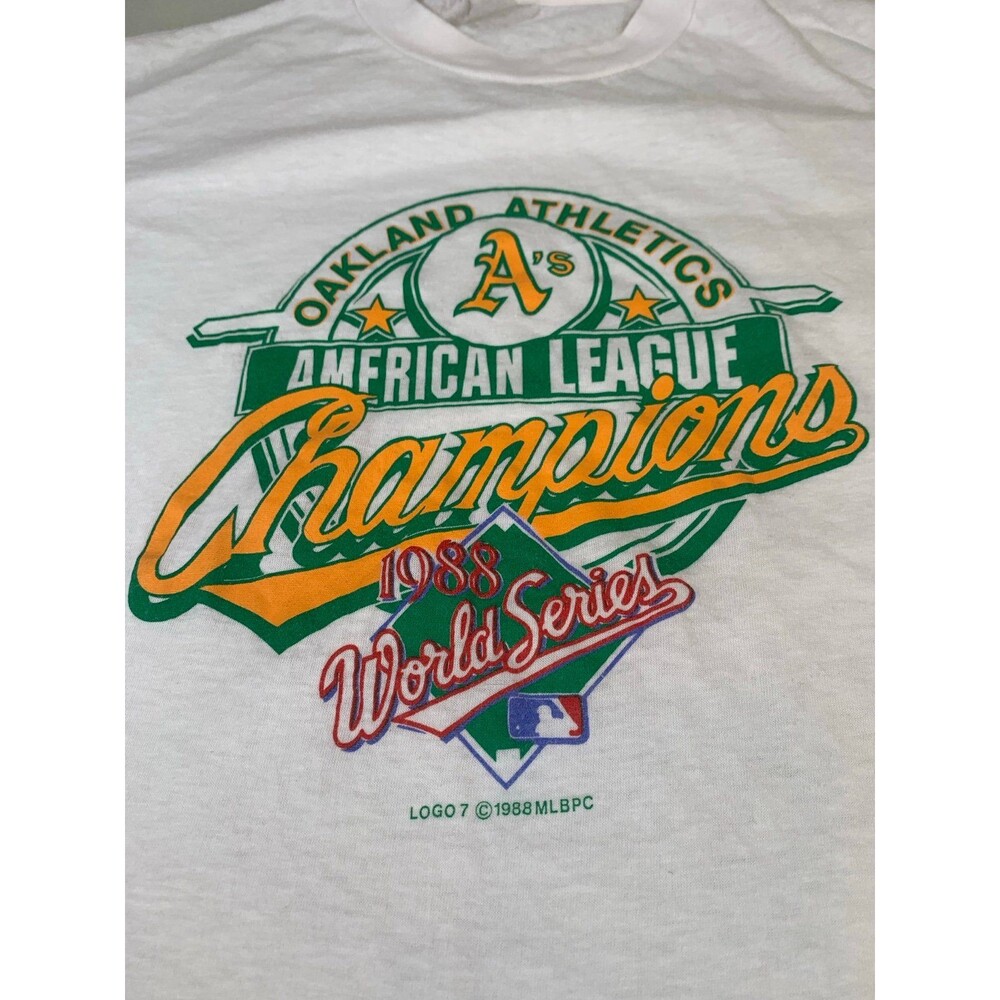 Oakland Athletic A’s 1988 vintage shirt logo 7
